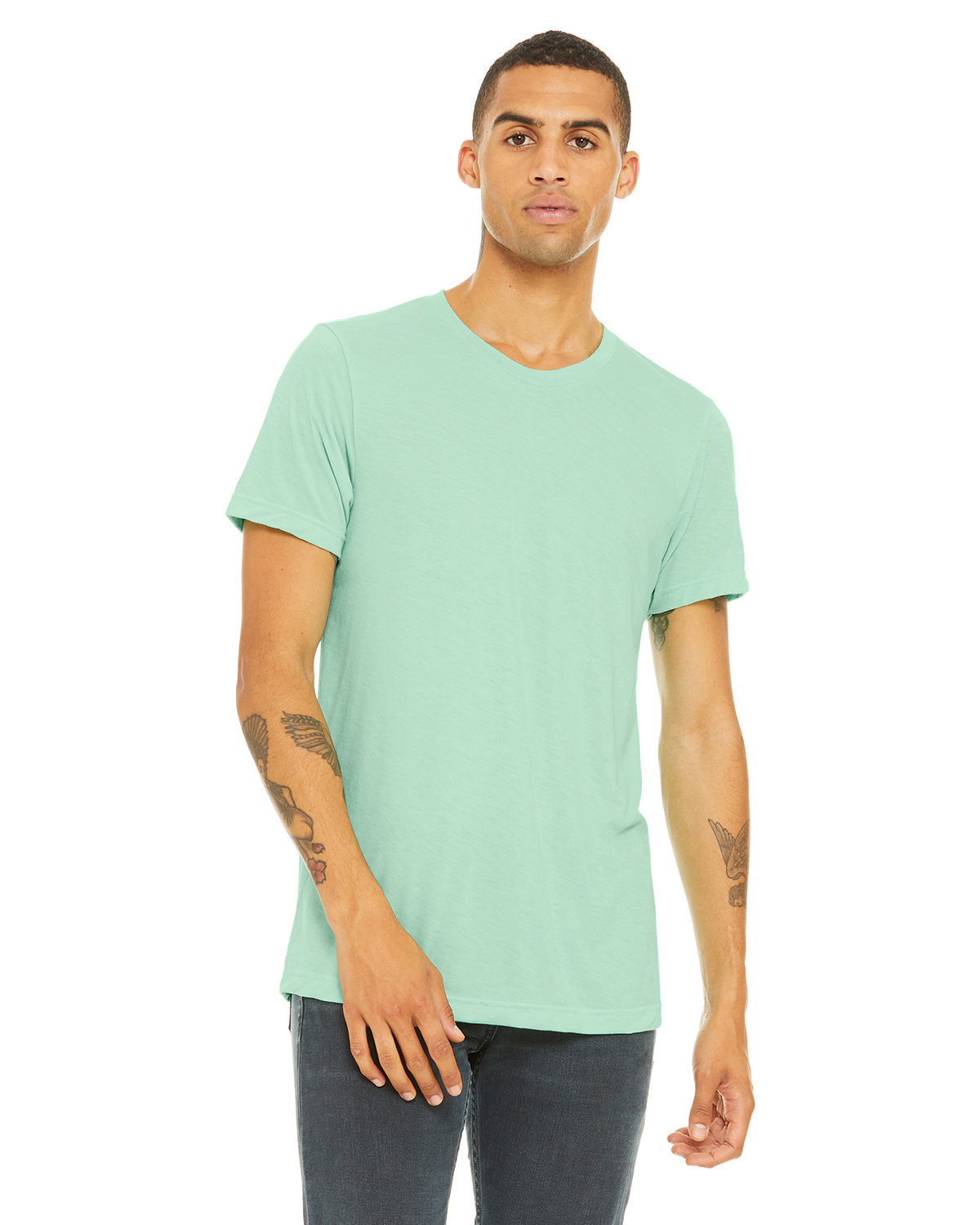 Heather Mint Blank