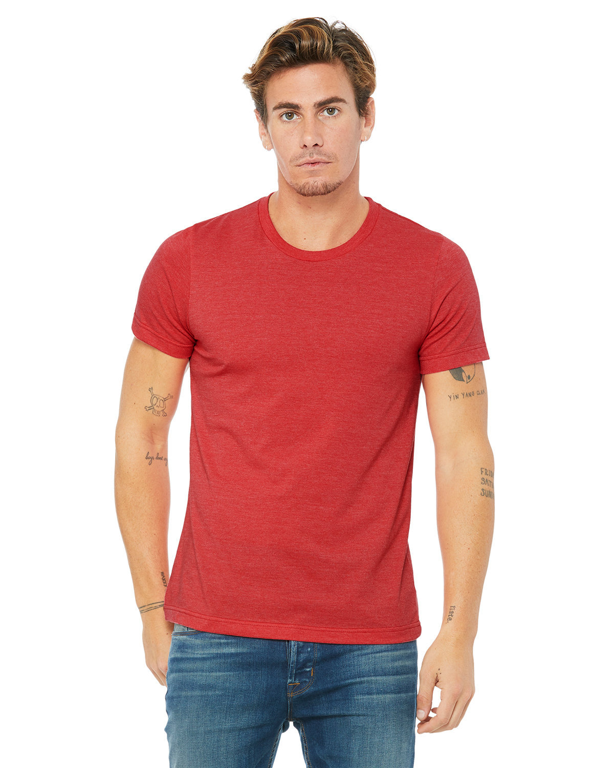 Heather Red Blank