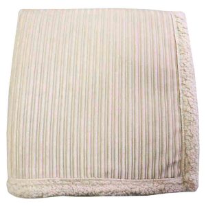 KANATA BLANKETS Corduroy Lambswool Throw Blanket