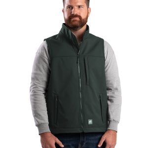 Berne Apparel Men's Highland Softshell Vest