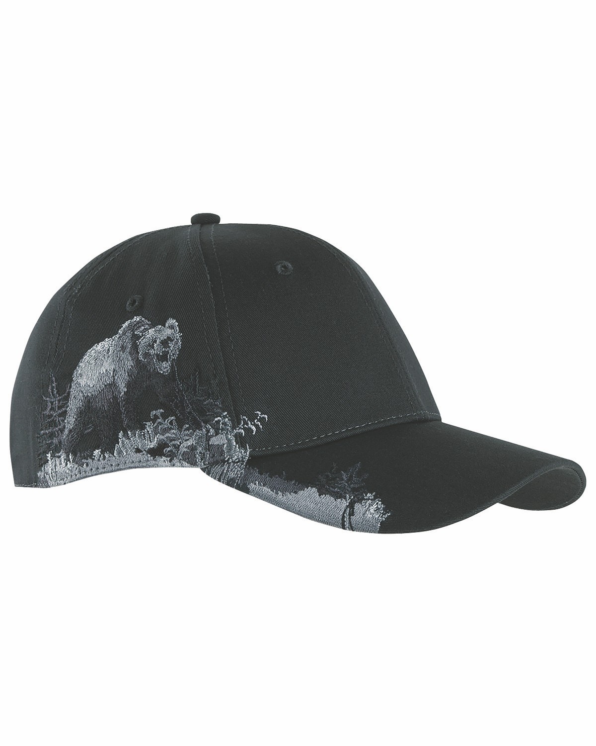 DRI DUCK Brushed Cotton Twill Grizzly Bear Cap