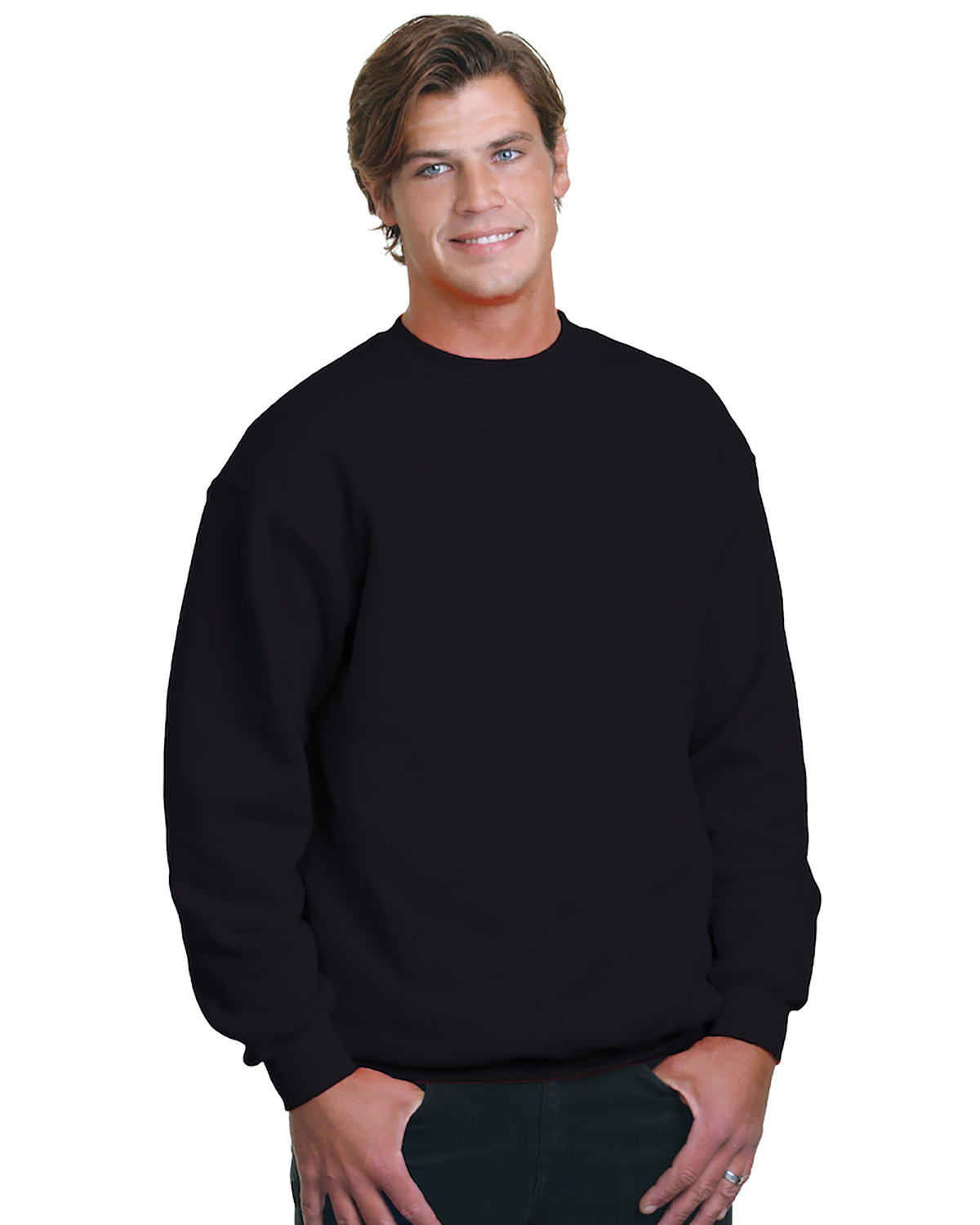 BAYSIDE Unisex Union Made Crewneck Sweatshirt