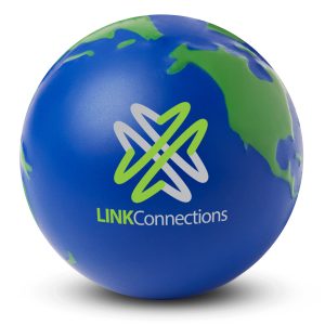 Prime Line Globe Earth Shape Stress Ball