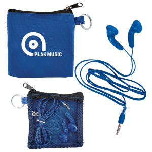 Prime Line Ear Buds In Zip Pouch