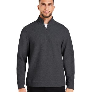 NORTH END Men's Spirit Textured Quarter-Zip