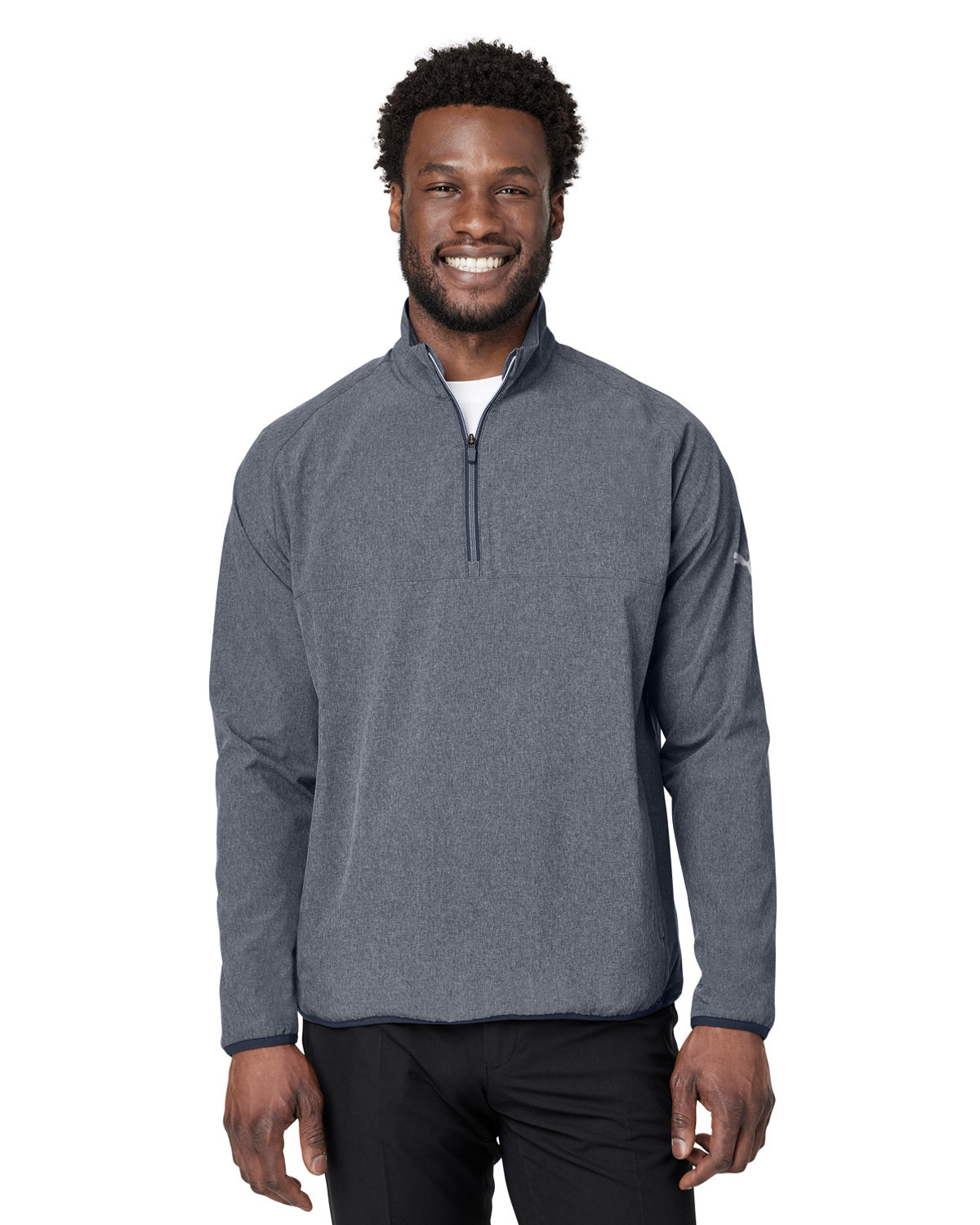 PUMA GOLF Men's Coastal Woven Quarter-Zip