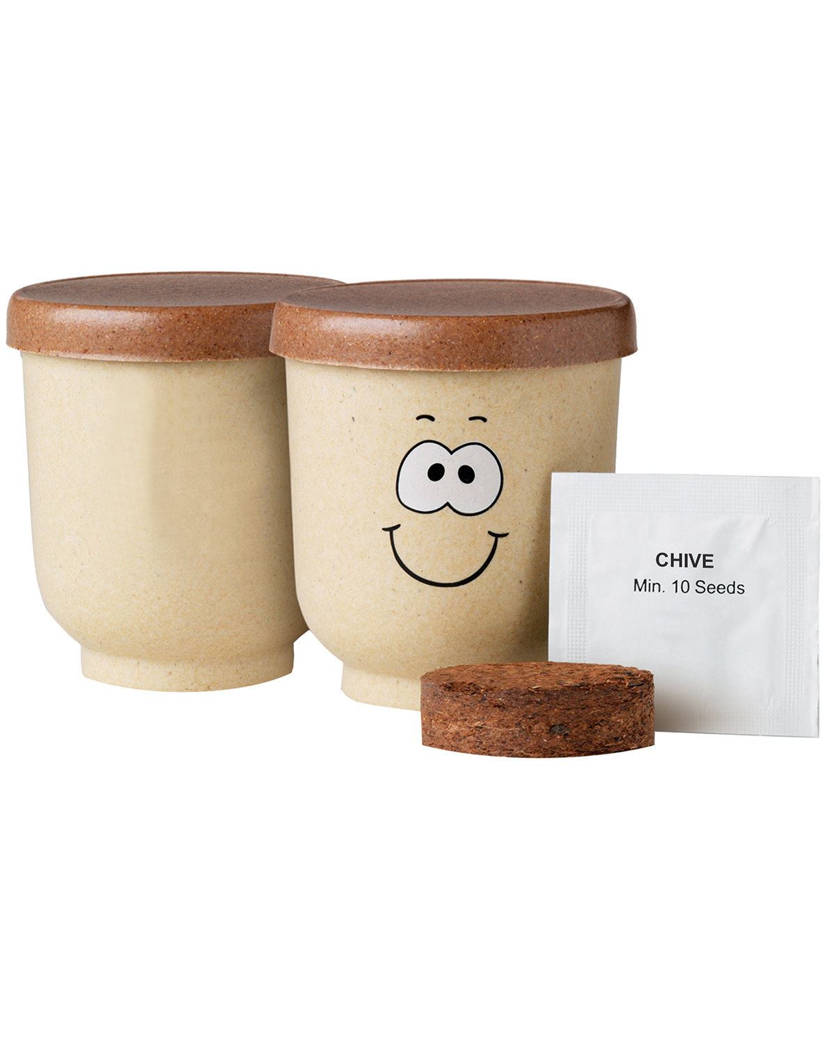 Goofy Group Grow Pot Eco-Planter With Chive Seeds