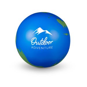 Prime Line Globe Earth Super Squish Stress Ball Sensory Toy