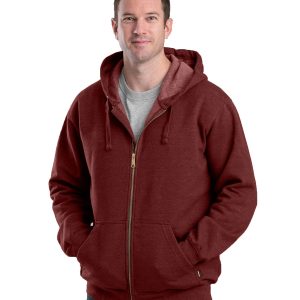 Berne Apparel Men's Heritage Full-Zip Hooded Sweatshirt