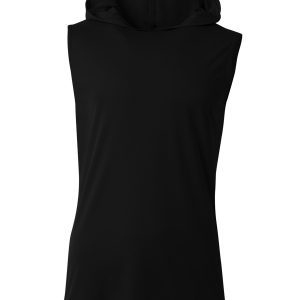 A-4 Men's Cooling Performance Sleeveless Hooded T-shirt