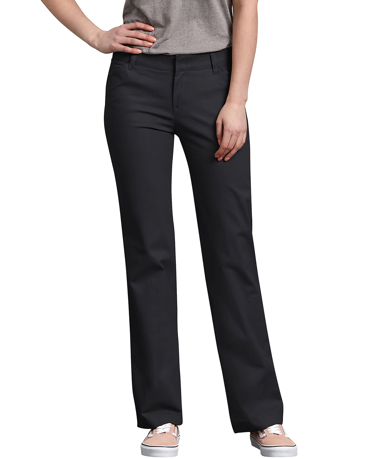 Williamson-Dickie Mfg Co Ladies' Relaxed Straight Stretch Twill Pant