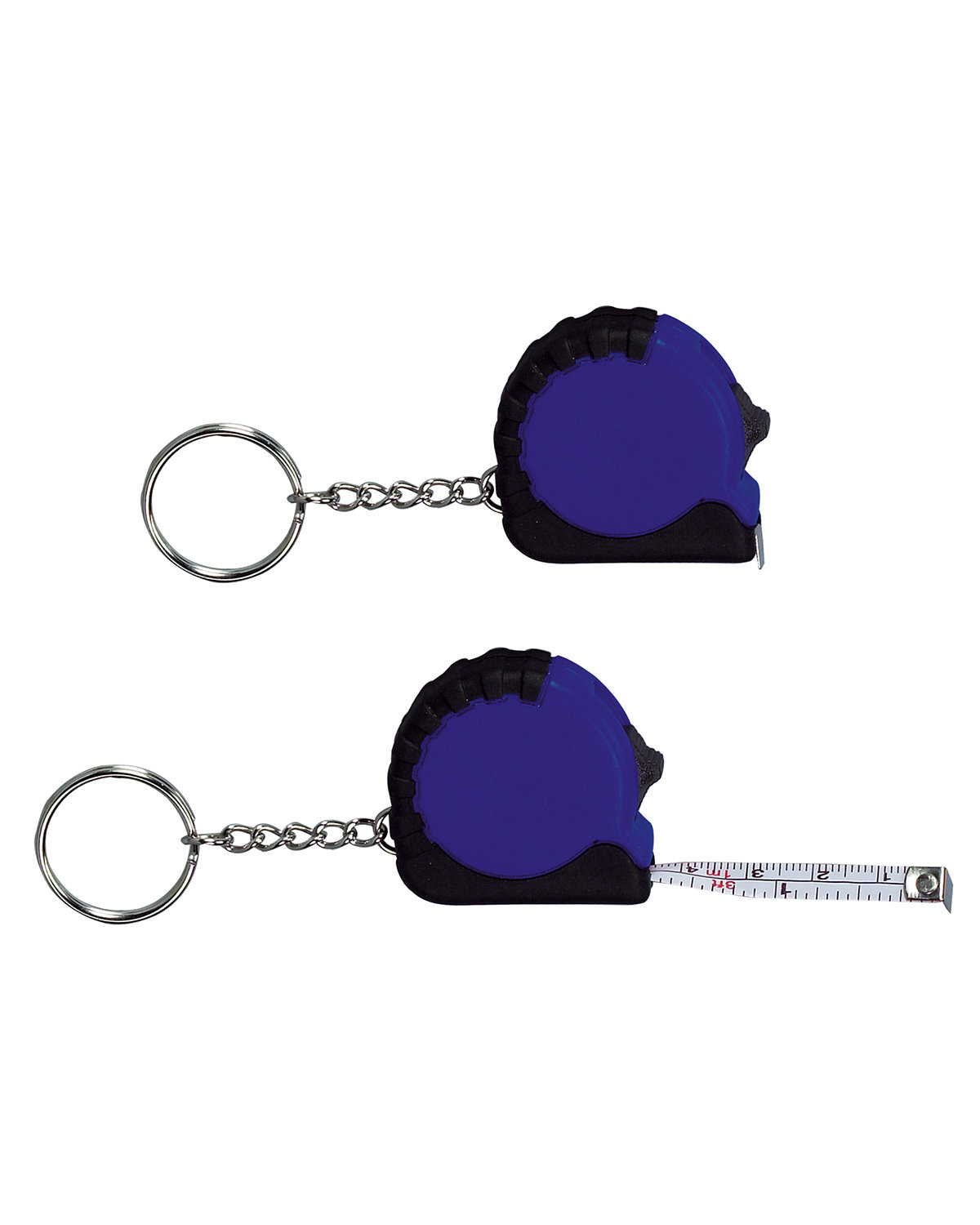 Prime Line Mini Grip Tape Measure Key Chain 3.25'