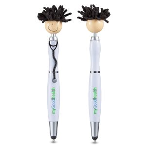 MopToppers Screen Cleaner With Stethoscope Stylus Pen