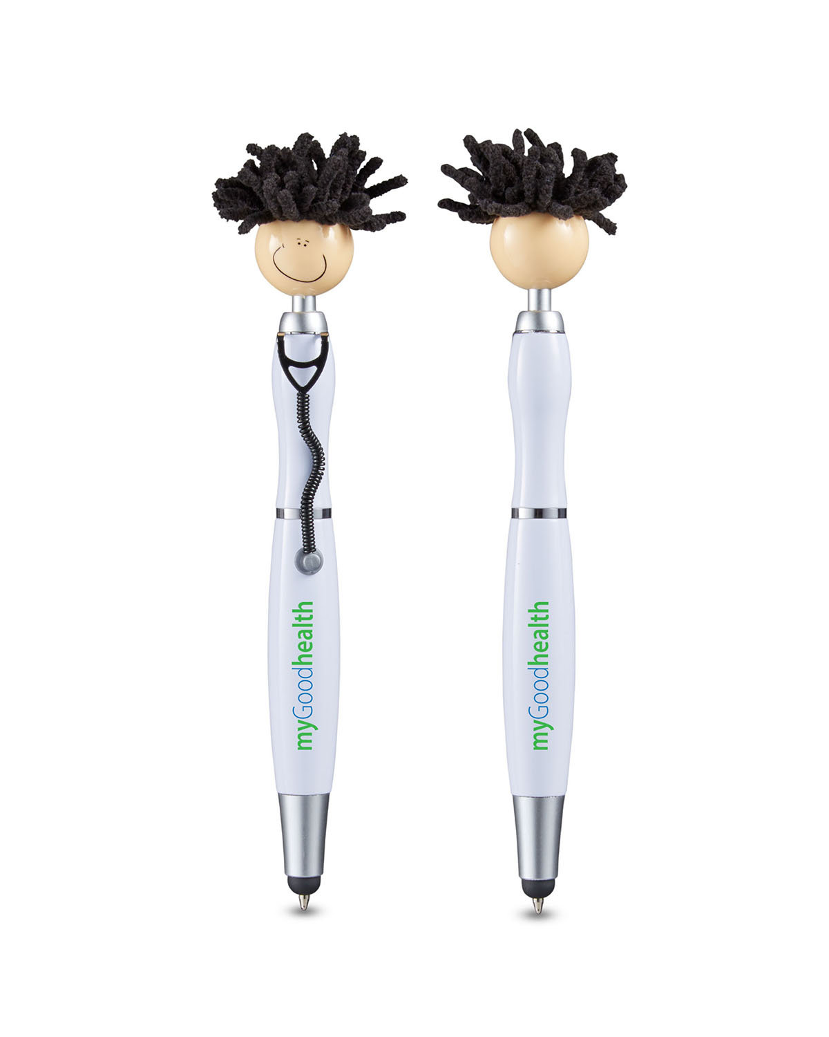 MopToppers Screen Cleaner With Stethoscope Stylus Pen