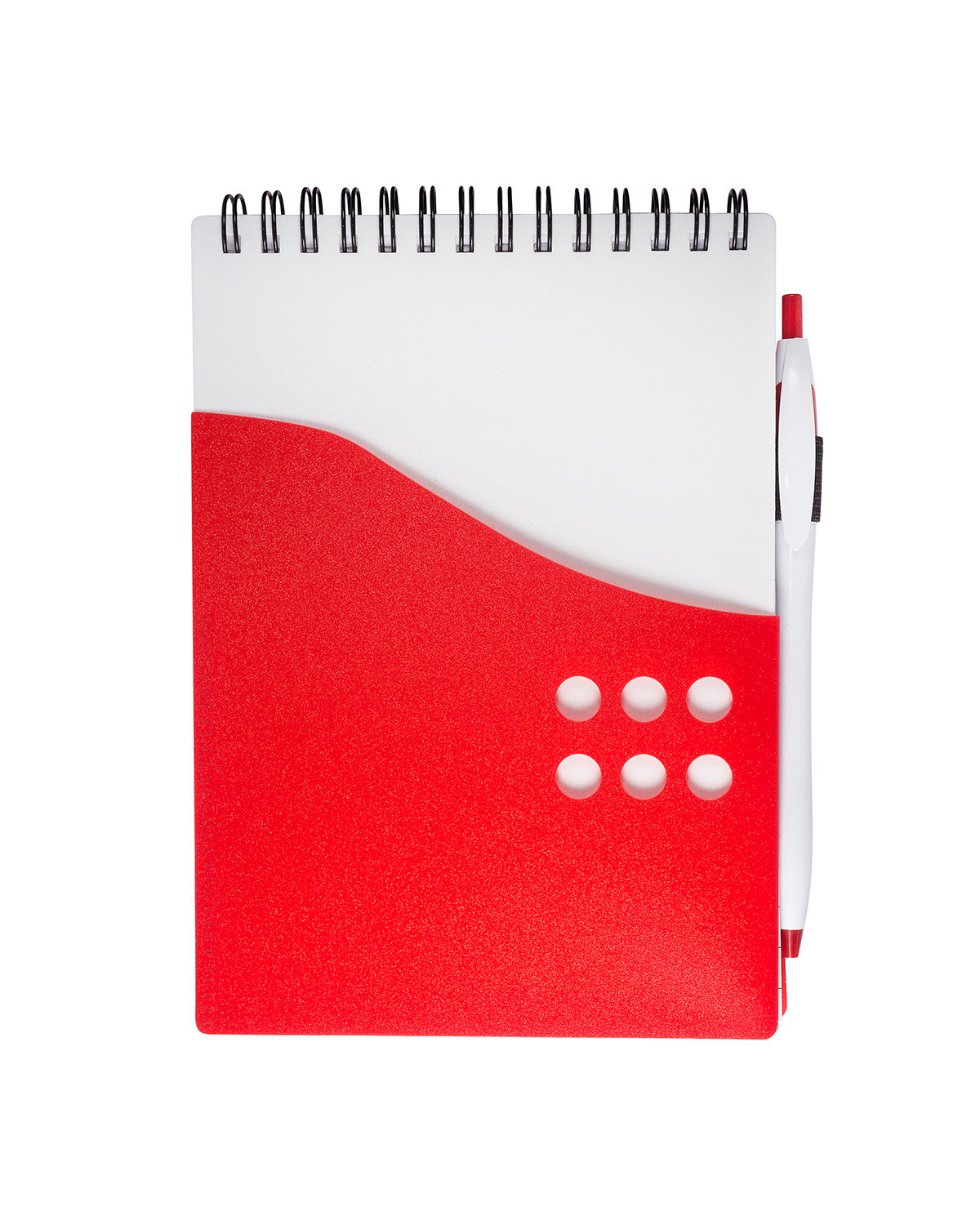 Prime Line Two-Tone Jotter with Pen