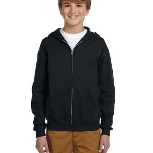 Jerzees Youth NuBlend® Fleece Full-Zip Hooded Sweatshirt