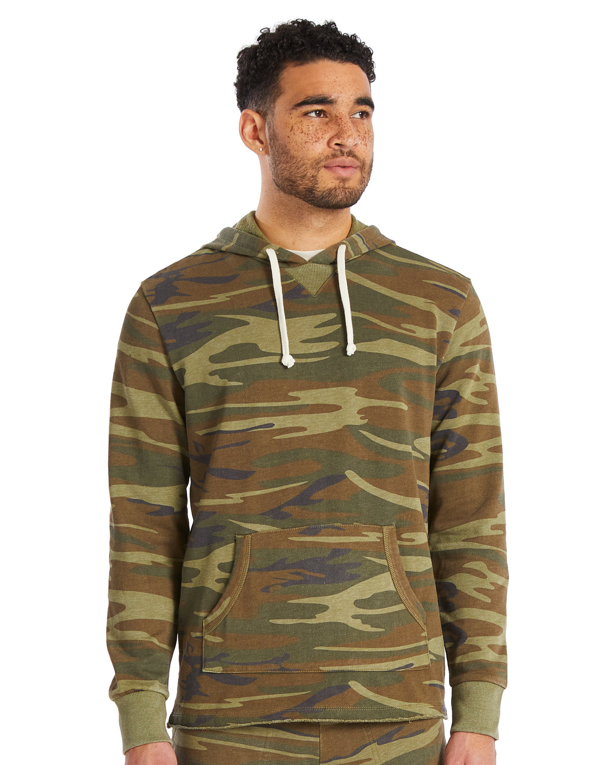 Alternative Men's School Yard Pullover Hooded Sweatshirt