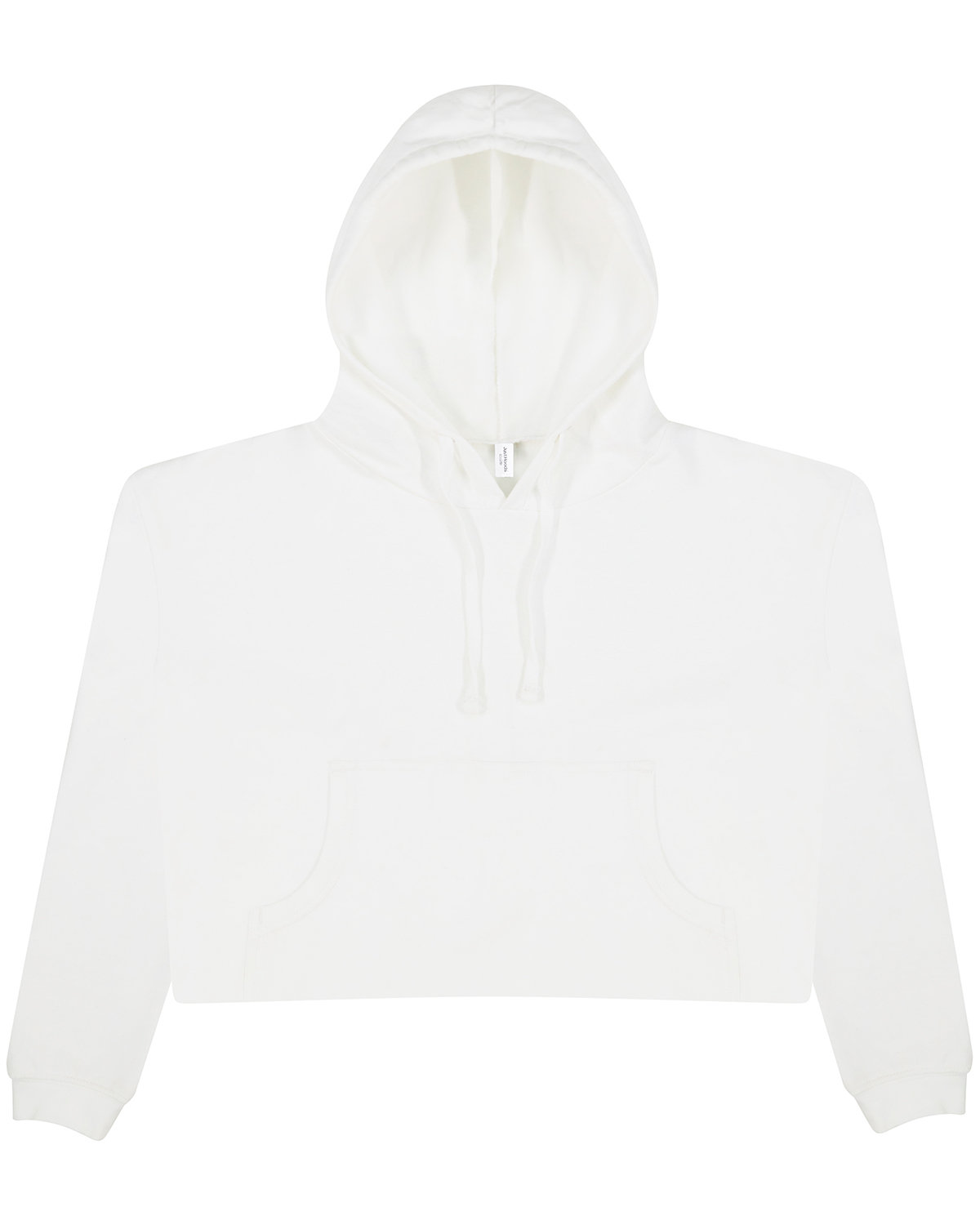 ALL WE DO is Ladies' Girlie Cropped Hooded Fleece with Pocket