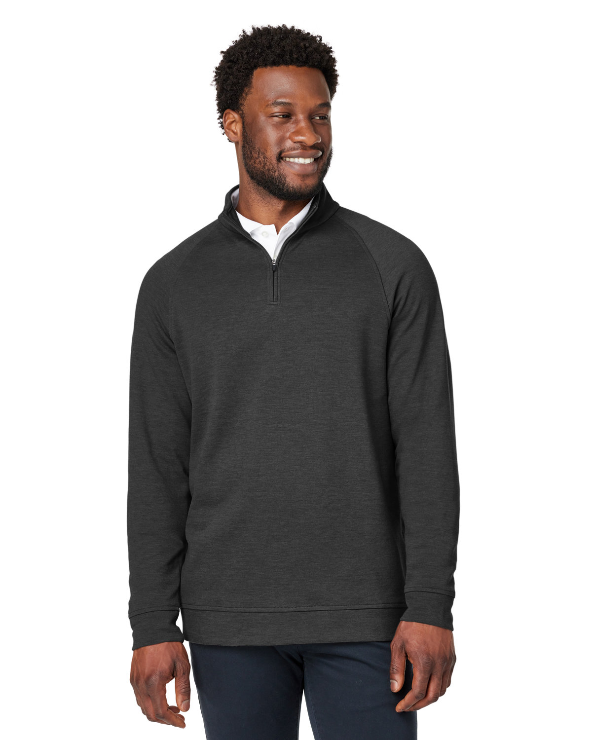 Black Melange Blank