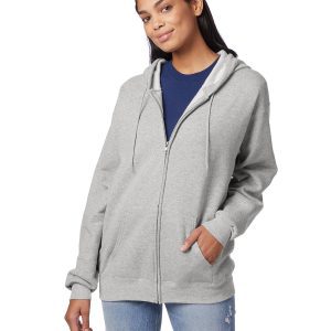 Hanes Printables Adult EcoSmart® Full-Zip Hooded Sweatshirt