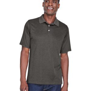 Devon and Jones Men's Pima-Tech? Jet Piqué Heather Polo