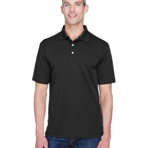 ULTRACLUB Men's Cool & Dry Stain-Release Performance Polo