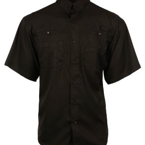 Burnside Men's Functional Short-Sleeve Fishing Shirt