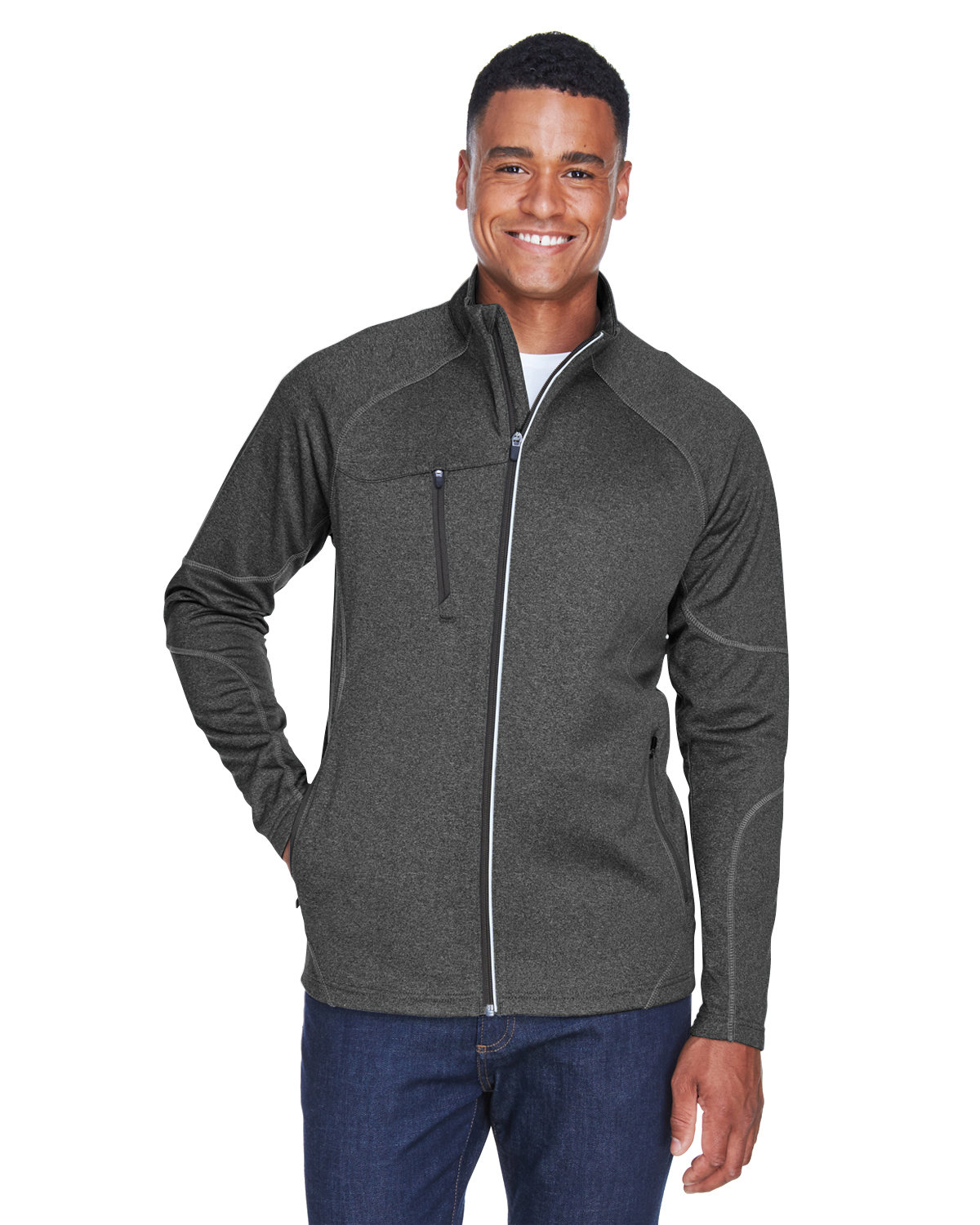 Carbon Heather Blank