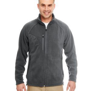 ULTRACLUB Men's Microfleece Full-Zip Jacket