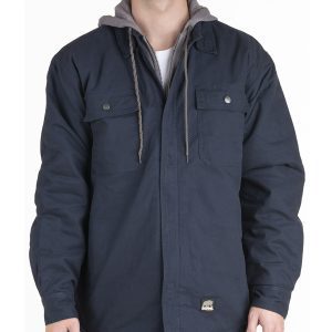 Berne Apparel Men's Throttle Hooded Shirt Jacket