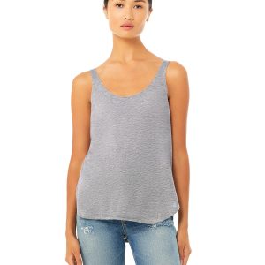BELLA+CANVAS Ladies' Flowy Side Slit Tank