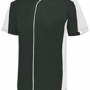Augusta Youth Full-Button Baseball Jersey