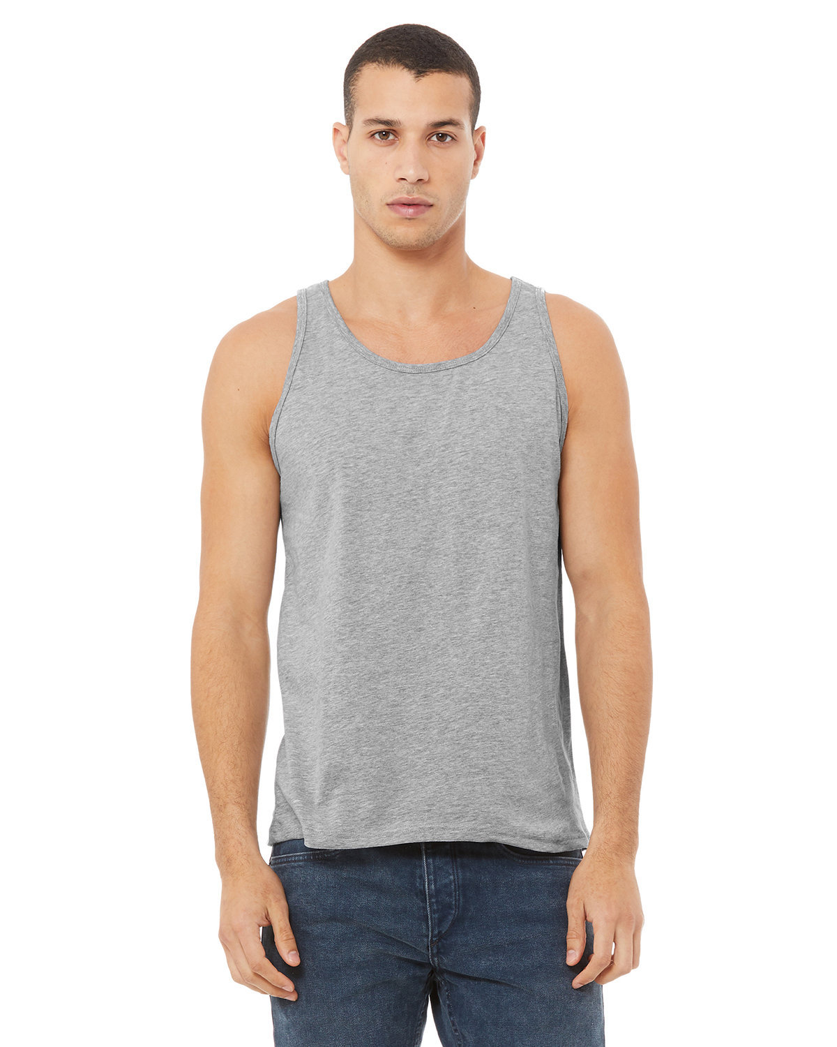 BELLA+CANVAS Unisex Heather CVC Tank