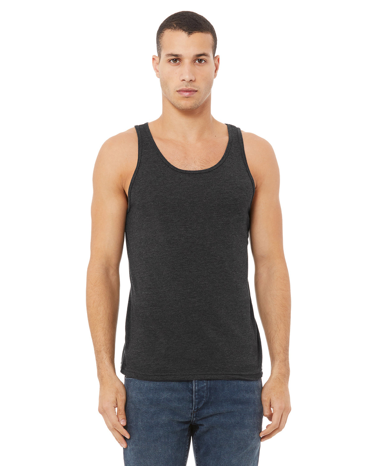 Dark Gry Heather Blank