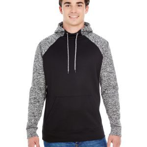 J AMERICA Adult Colorblock Cosmic Pullover Hooded Sweatshirt