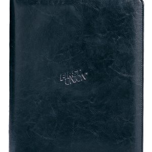 Executive Vintage Leather Writing Pad - Black