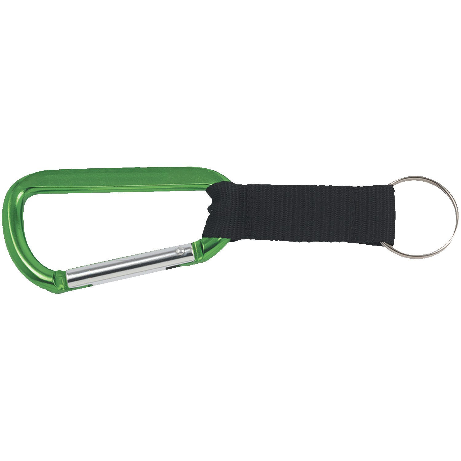 8mm Carabiner with Black Strap