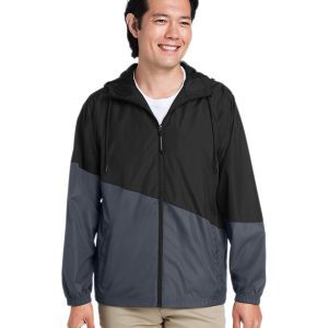 CORE 365 Unisex Techno Lite Colorblock Windbreaker