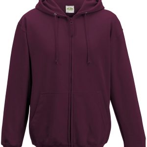 ALL WE DO is Men's Midweight College Full-Zip Hooded Sweatshirt