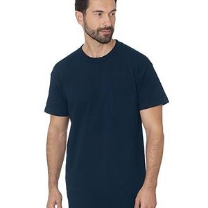 BAYSIDE Unisex Big & Tall Pocket T-Shirt