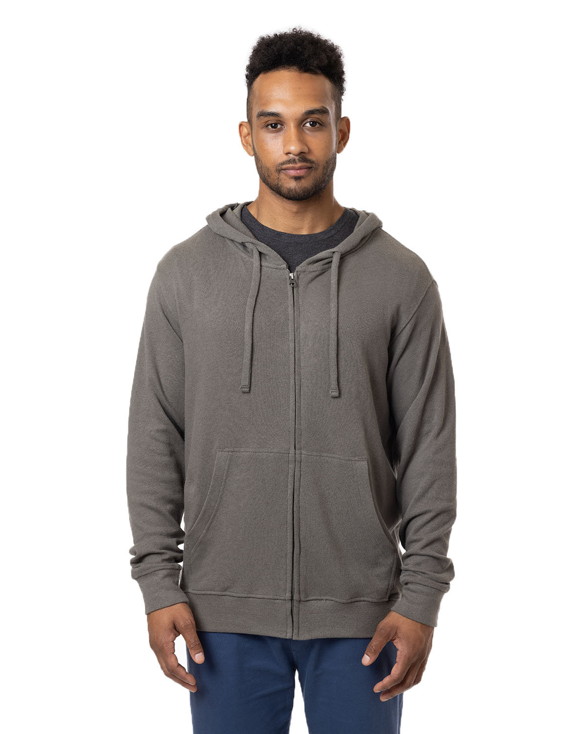 Econscious - Big Accessories Unisex Hemp Hero Full-Zip Hooded Sweatshirt