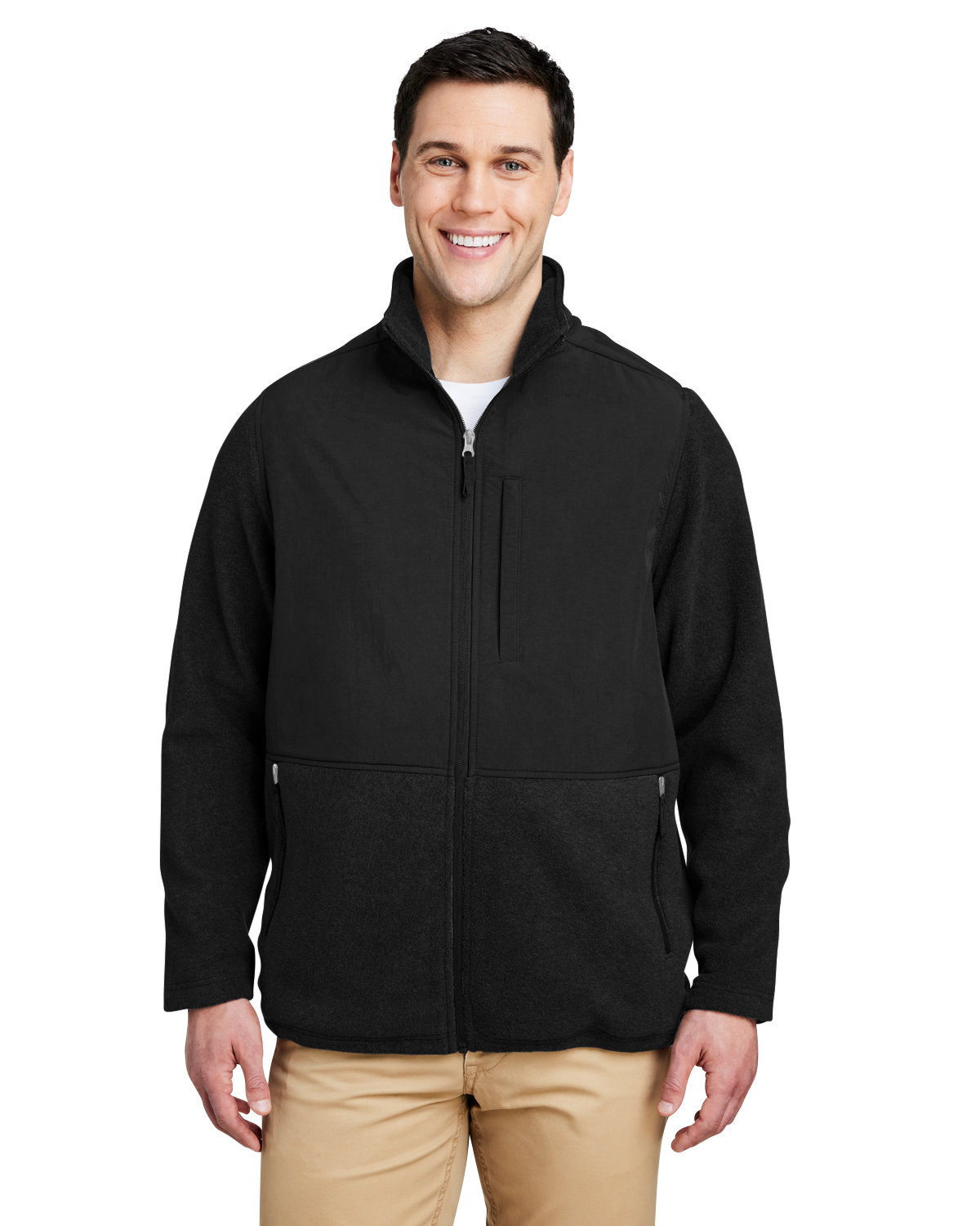 CORE 365 Men's Journey Summit Hybrid Full-Zip