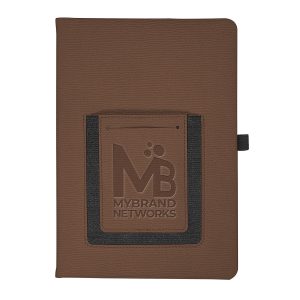 Leeman Roma Journal With Phone Pocket