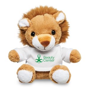 Prime Line 7" Plush Lion With T-Shirt
