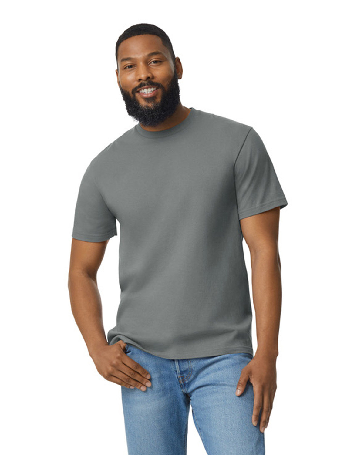 Graphite Heather Blank