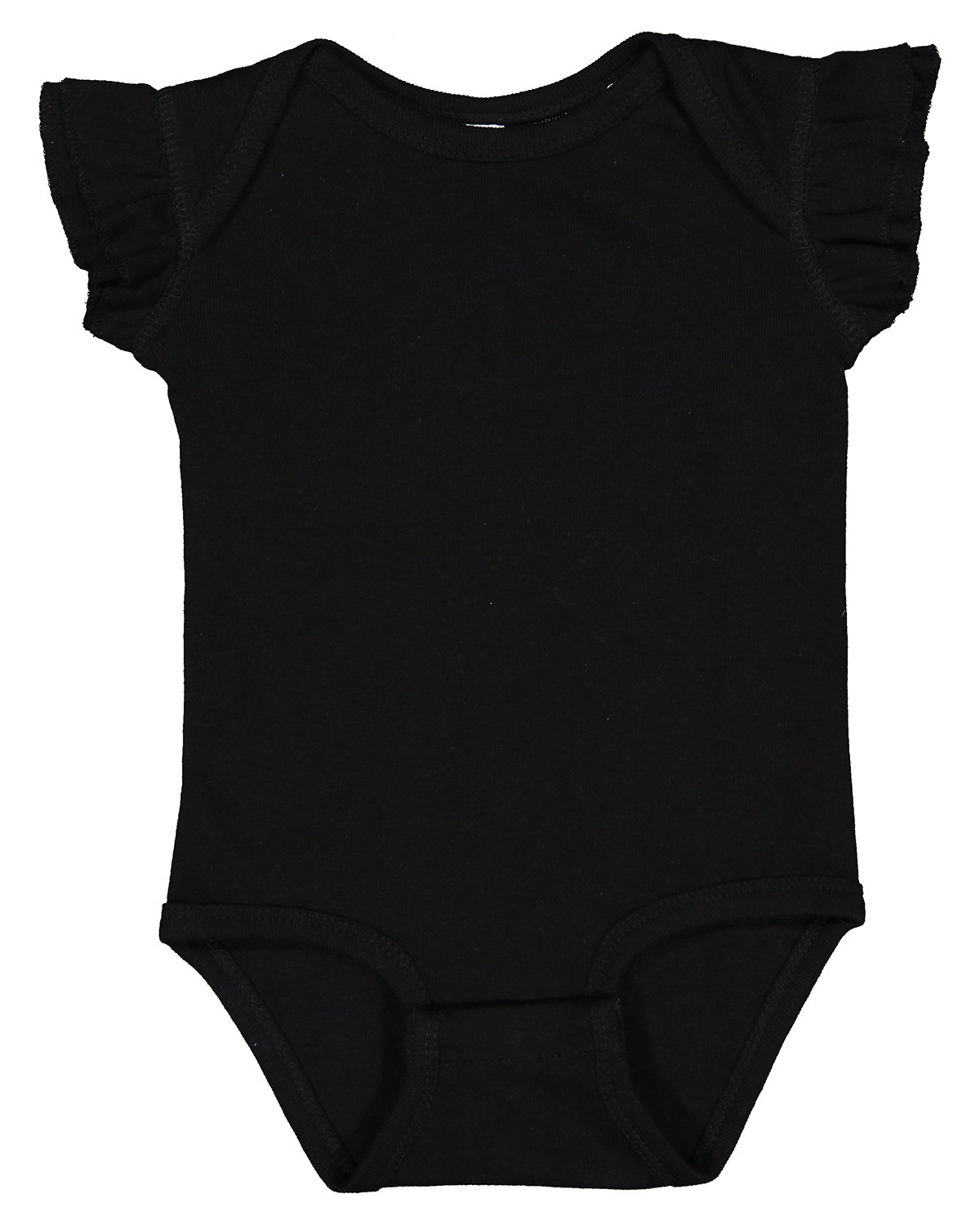 Rabbit Skins Infant Flutter Sleeve Bodysuit