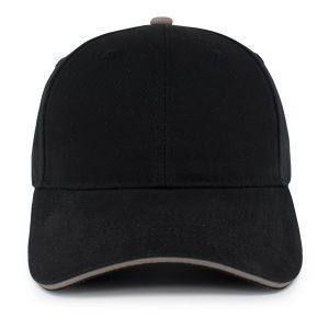 Pacific Headwear Brushed Twill Cap With Sandwich Bill