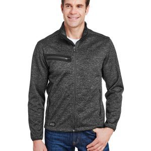 Dri Duck Atlas Bonded Mélange Sweater Fleece Jacket