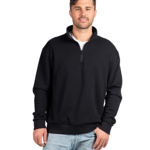 NEXT LEVEL APPAREL Unisex Fleece Quarter-Zip