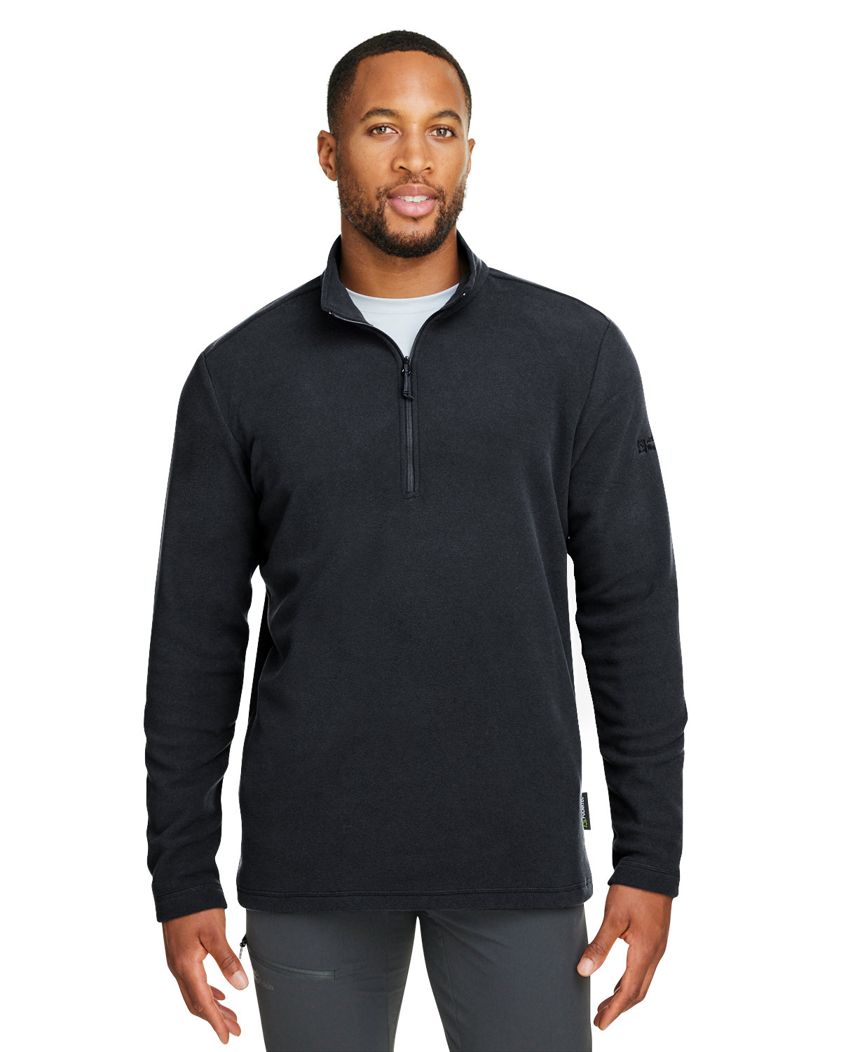 JACK WOLFSKIN Men's Taunus Lightweight Half-Zip Fleece
